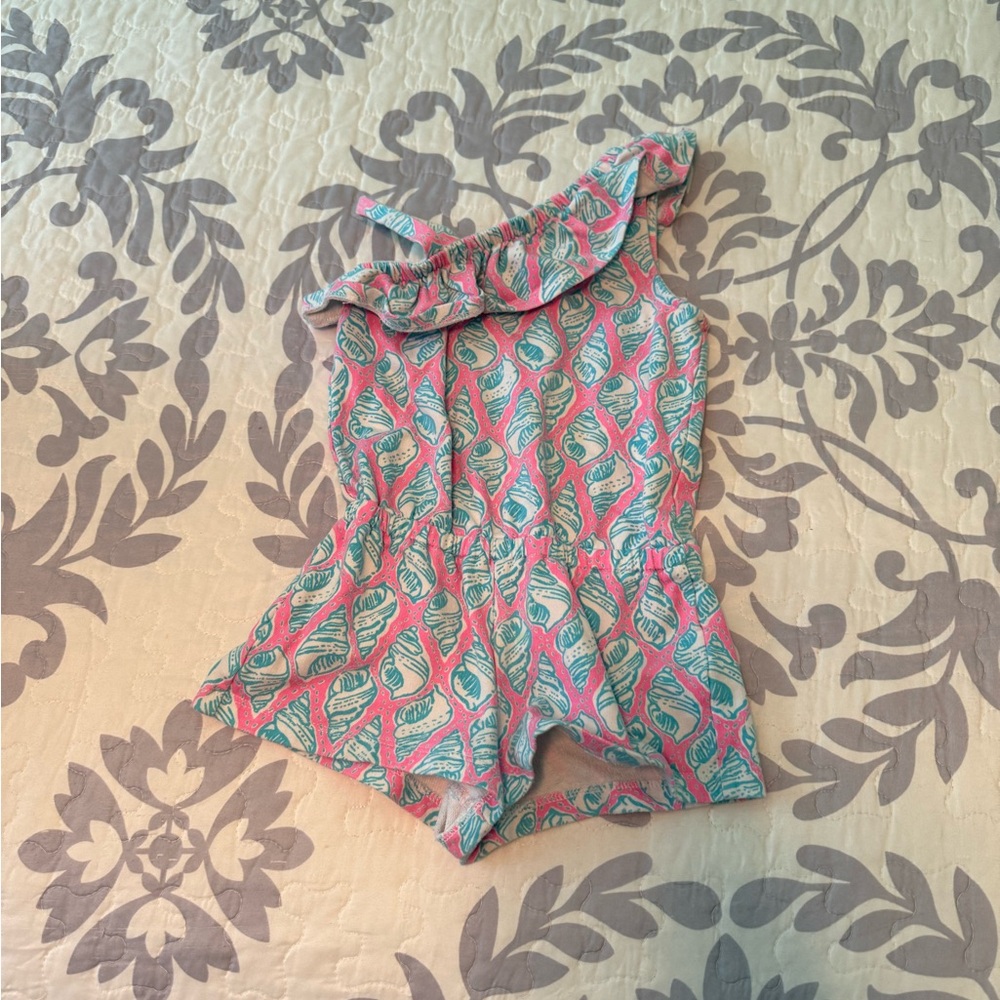 Lilly Pulitzer Pink and White Knit Top